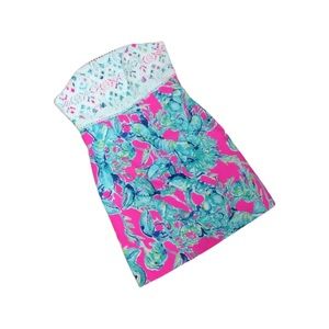Lilly Pulitzer Brynn Dress Lobsters In Love